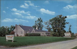 Cranberry Hall Dining Room Evans City, PA Postcard Postcard