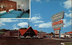 Howard Johnson's Motor Lodge Harrisburg, PA Postcard Postcard