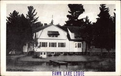 Fawn Lake Lodge Postcard