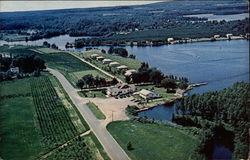 Larry's South Shore Resort Lake Holcombe, WI Postcard Postcard