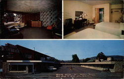 Mansfield MOtel Pennsylvania Postcard Postcard