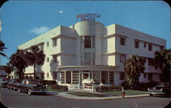 Poinsetta Beach Motel Postcard