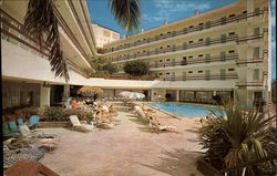 Yankee Clipper Hotel - Poolside Postcard