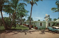 Angler Motel & Apartments Fort Pierce, FL Postcard 