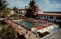 Virmily Motel & Apartments Hollywood Beach, FL Postcard Postcard