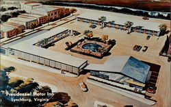 Presidential Motor Inn Postcard