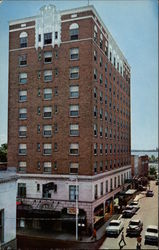 Hotel Charleston Lake Charles, LA Postcard Postcard