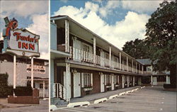 Traveler's Inn Elkhart, IN Postcard Postcard