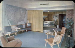 Tourinns Motor Courts Postcard