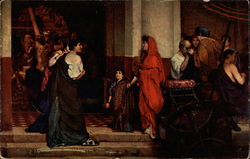 "Entrance to the Theater" Postcard