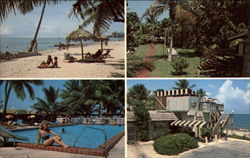 Silver Sands Oceanfront Motel Key Biscayne, FL Postcard Postcard