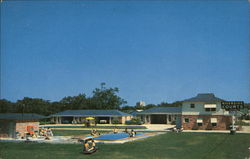 Riverside Courts Kerrville, TX Postcard Postcard