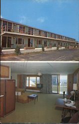 Sea Spray Motor Inn and Motel Kennebunk Beach, ME Postcard Postcard