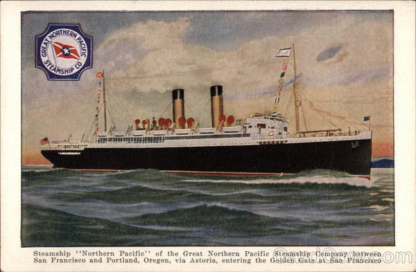Steamship Northern Pacific Boats, Ships