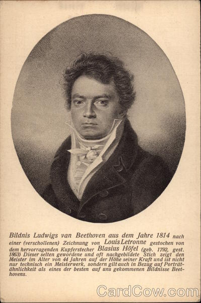 Bildnis Ludwigs Van Beethoven Music