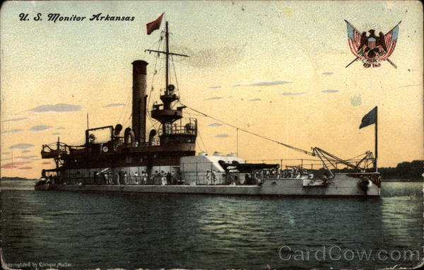 U. S. Monitor Arkansas Navy