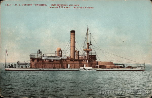 US Monitor Wyoming Navy