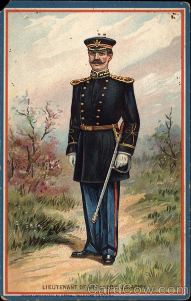 Lieutenant of Artillery, US Army Military