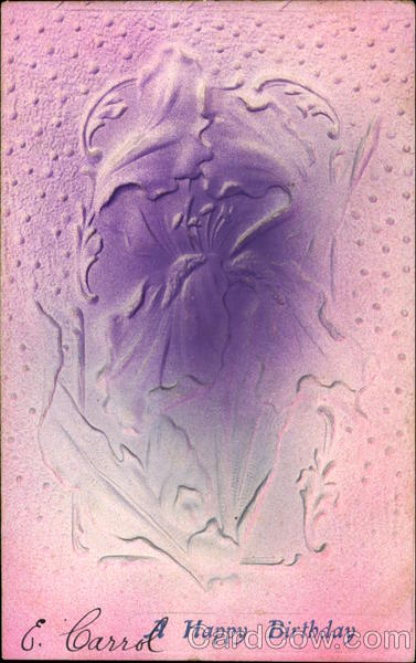 A Happy Birthday - Flowers