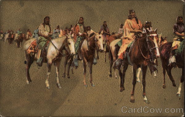 Native Americans on Horseback Native Americana