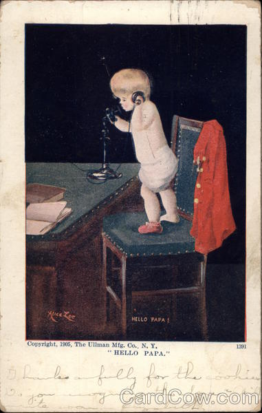 Hello Papa! by Alice Lee Telephones