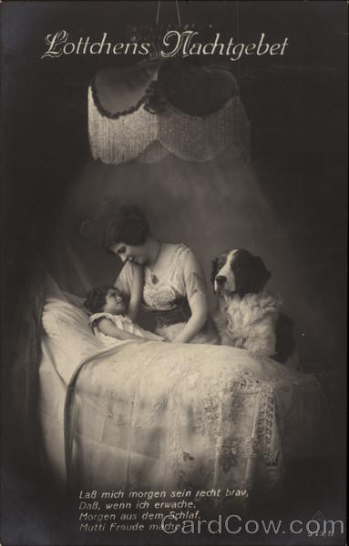 Lottchens Nachtgebet Saint Bernards