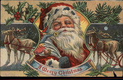A Merry Christmas Postcard