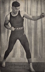 Jack Dempsey, Salt Lake City, Utah Boxing Postcard Postcard