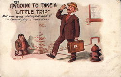 Was Going To Take A "Little Trip" Postcard