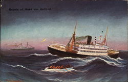 Groete uit Hoek van Holland Postcard