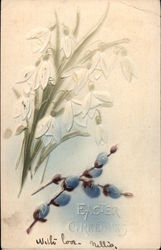 Easter Greetings - Snowdrops Postcard