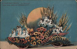 Harvest Moon - Priests of Pallas Parade 1909 Postcard