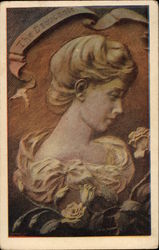 The Debutante Postcard