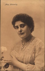 Mary Mannering Postcard