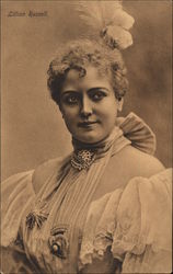 Lillian Russell Actresses Postcard Postcard