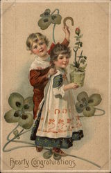 Hearty Congratulations Postcard