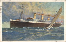"Resolute" - Triple Screw Steamer Postcard