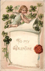 To My Valentine Postcard