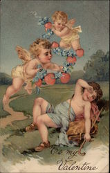 To My Valentine Postcard