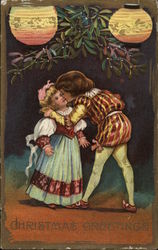 Christmas Greetings Postcard