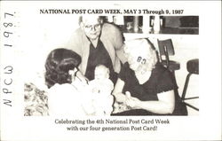 National Post Card Week, May 3-9, 1987 Postcard