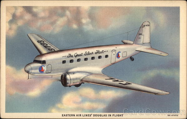 Eastern Air Lines' Douglas in Flight Aircraft
