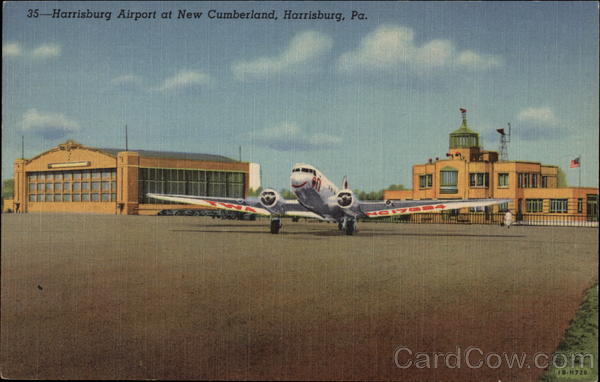 Harrisburg Airport at New Cumberland Pennsylvania