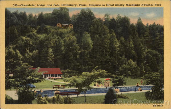 Greenbrier Lodge and Pool Gatlinburg Tennessee