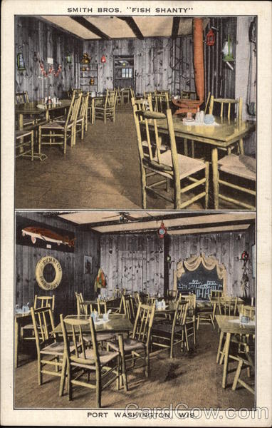 Smith Bros, Fish Shanty Port Washington Wisconsin