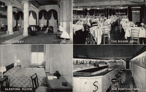 Hotel Henry: The Lobby, The Silver Grill, Sleeping Room, The Fortune Bar Pittsburgh Pennsylvania