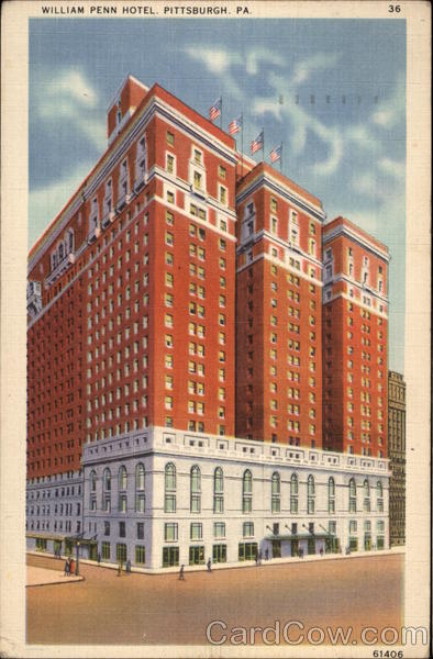 William Penn Hotel Pittsburgh Pennsylvania