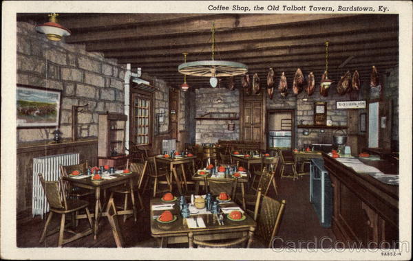 Coffee Shop, the Old Talbott Tavern Bardstown Kentucky