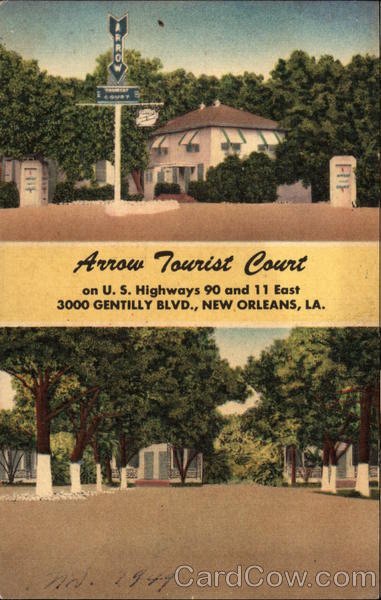 Arrow Tourist Courth New Orleans Louisiana