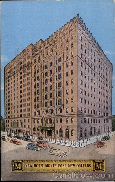 New Hotel Monteleone New Orleans Louisiana